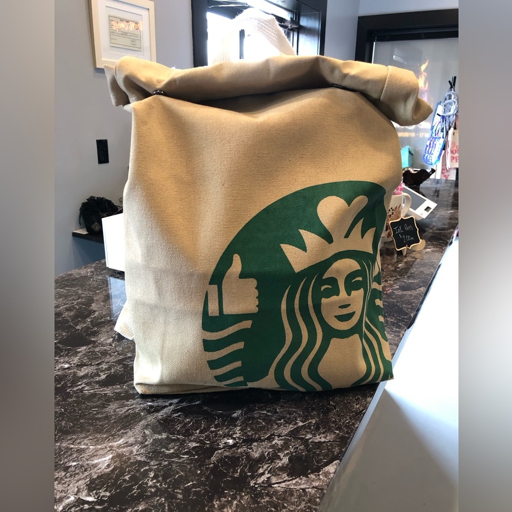 Starbucks backpack